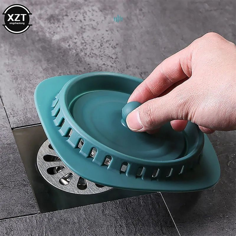 Домашна мивка Силикагелов филтър Баня За вземане на душ Подов дренаж Капак Универсален Предотвратява запушването на косата Дезодорант Кухненски аксесоари