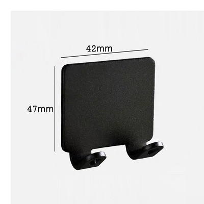 1 бр. Кука за съхранение Пространство Алуминиев продукт Държач за бръснач Вендуза Рафт Организатор Punch Free Мъжки рафт за самобръсначка Многофункционален