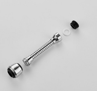 Регулиране на 360 градуса Удължителна тръба за кухненски кран Удължител за баня Кран за вода Филтър за вода Пяна Аксесоари за кухненски кран