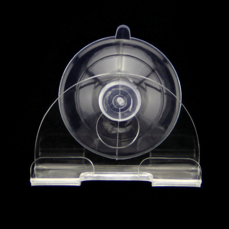 2бр. Държач за самобръсначка Стенен смукател за тоалетна Кука за вендуза Бръснач Пластмасов прозрачен държач за самобръсначка Без пробиване