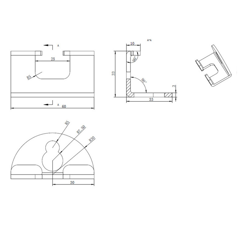 2бр. Държач за самобръсначка Стенен смукател за тоалетна Кука за вендуза Бръснач Пластмасов прозрачен държач за самобръсначка Без пробиване