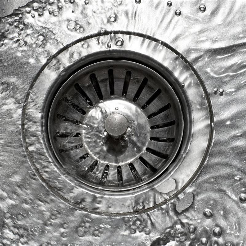 2PCS Цедка за мивка Филтър за оттичане на мивка от неръждаема стомана Цетка за оттичане на филтър за битова кухненска мивка Запушалка за оттичане на косми