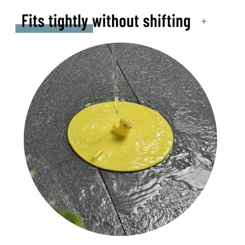 Запушалка за коса за мивка Силиконов подов канал Кухня Баня Дом против миризми на насекоми Капак за канализация Устойчив на течове Капак за дренаж