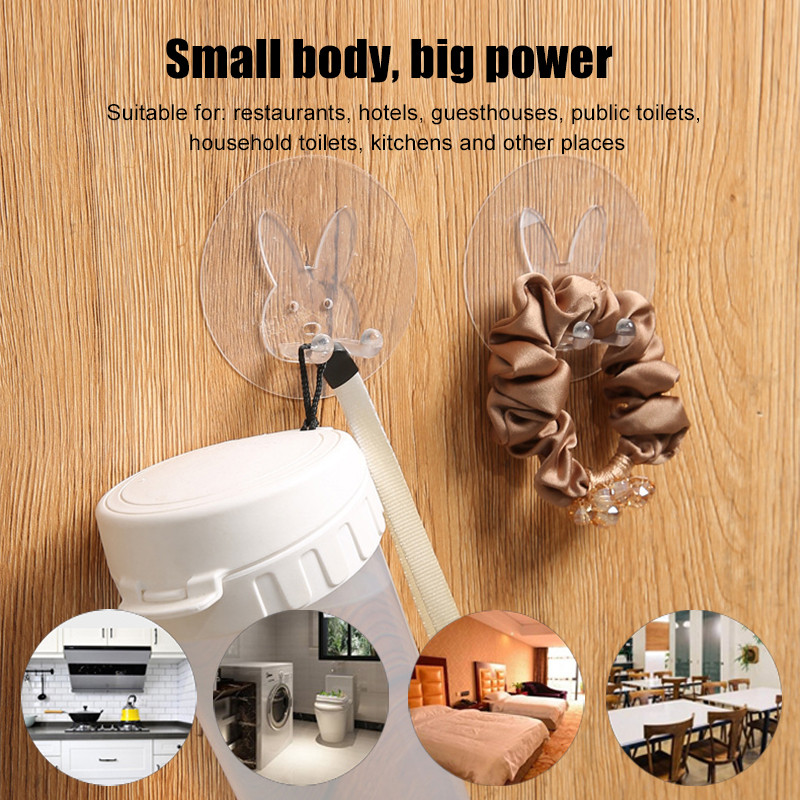 3 vnt Skustuvo laikiklio laikymo kabliukas permatomas PVC medžiaga vandeniui atsparus laikymo kabliukas virtuvės vonios kambario tvarkyklės priedas