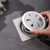 Scurgere de podea din plastic ABS rotund Filtru anti-blocare Plasă de baie Comutator rotativ anti-păr Canalizare Seturi de gadgeturi de bucătărie Accesorii
