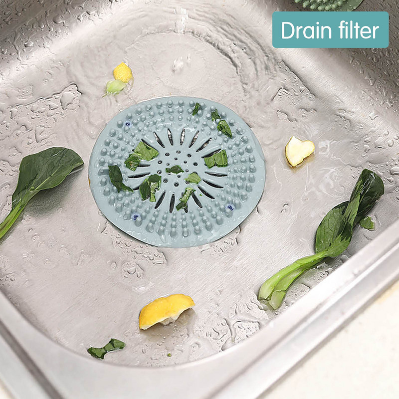 Kuhinjski čep za sudoper Tuš Filter Poklopac odvoda Čep Cjedilo za sudoper Ocjeđivač Podni odvod Hvatač kose Kada Kupaonski pribor