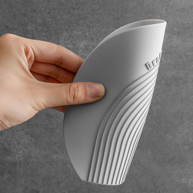 Запушалка за вана Силиконов подов дренаж Подложка против миризма Дезодориращо покритие против миризми Запушалка за вана Силиконова дренажна тапа Запушалка за коса VC