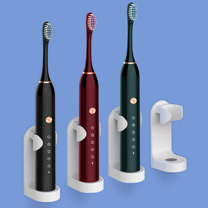 Elektrinio dantų šepetėlio laikiklio sieninis laikiklis Elastinis laikiklis Creative Traceless Stovas Vonios kambario laikiklis Sandėliavimo stovas Vonios kambario organizatorius