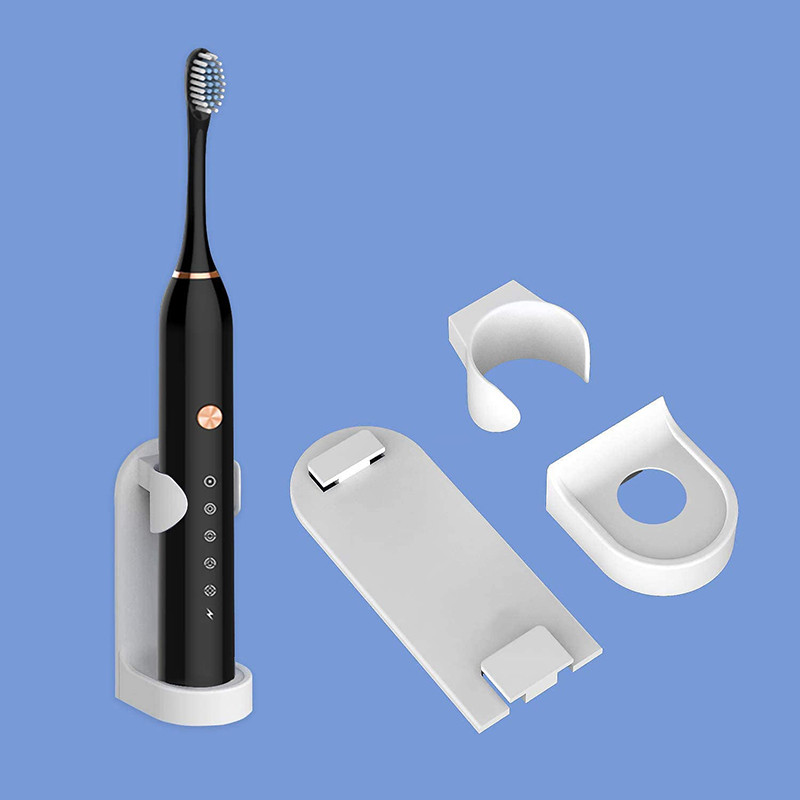 Elektrinio dantų šepetėlio laikiklio sieninis laikiklis Elastinis laikiklis Creative Traceless Stovas Vonios kambario laikiklis Sandėliavimo stovas Vonios kambario organizatorius