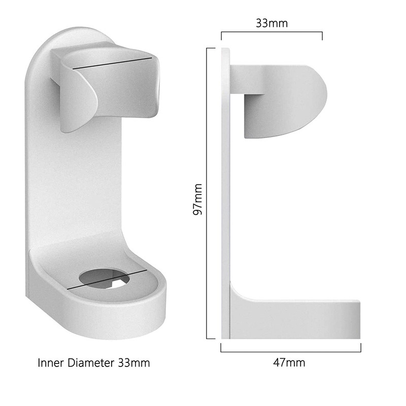 Elektrinio dantų šepetėlio laikiklio sieninis laikiklis Elastinis laikiklis Creative Traceless Stovas Vonios kambario laikiklis Sandėliavimo stovas Vonios kambario organizatorius