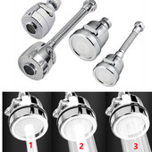 Удължител за кухненски кран 2/3 режима Удължителни тръби за кран Гъвкав въртящ се многофункционален удължителен кран Универсален аератор