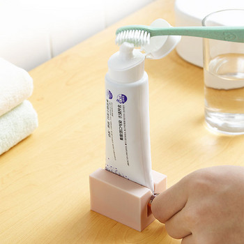 Πολυλειτουργικός στίφτης οδοντόκρεμας Rolling Tube Press Portable Toothpasse Dispenser Θήκη οδοντόκρεμας Σετ αξεσουάρ μπάνιου