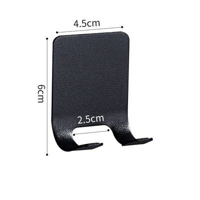 Стойка за мъжка самобръсначка от неръждаема стомана 304 Държач за бръснач Самозалепваща се кука за старомодна ръчна самобръсначка без пробиване