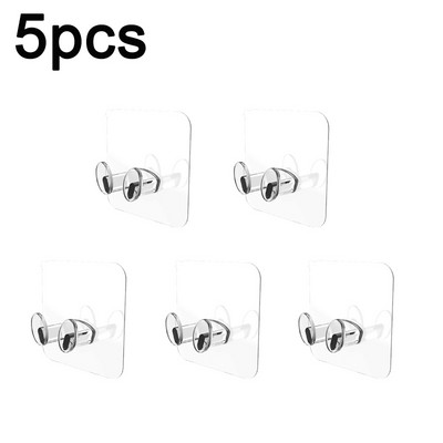 Punch Free Razor Rack Държач Кука за съхранение Кука за баня Стена за бръснене Самобръсначка Рафт Държач за съхранение Кука Органайзер за баня Аксесоари