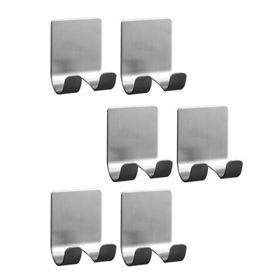 2/4/8/12бр. Държач за бръснач от неръждаема стомана Мъжка самобръсначка Стойка за бръснач Рафт Поставка за бръснене Самобръсначка Кука за баня Организатор