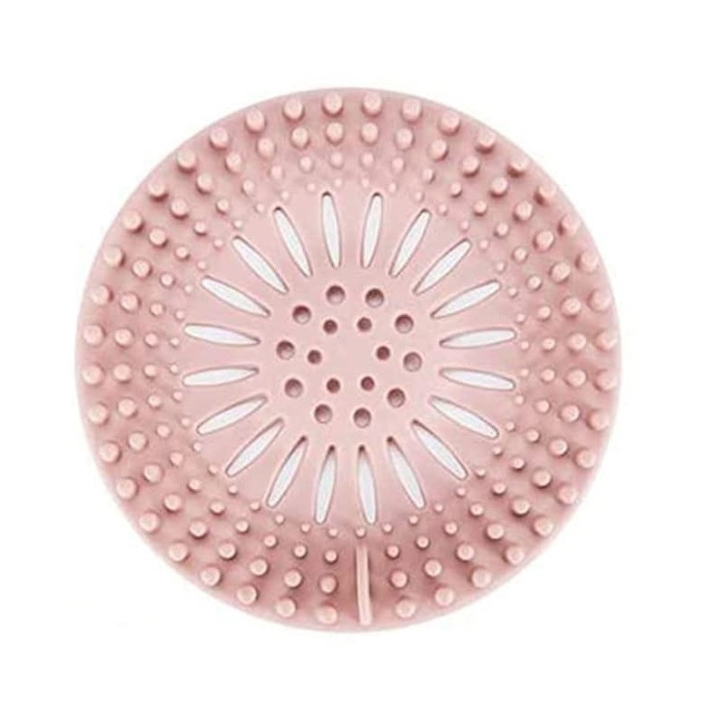 1 Опаковка Уловител за коса Издръжлива силиконова запушалка за коса Капаци за оттичане на душ Лесен за инсталиране и почистване Костюм за баня и вана