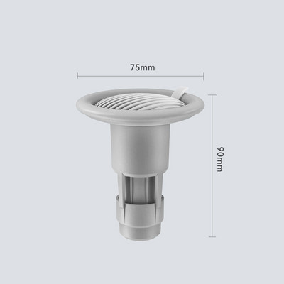 Душ за баня Подова цедка Подов канал Сърцевина на дренаж Предотвратяване на обратния поток Уловител за косми Филтър за коси Мивка Кухня Тапа за дезодорант
