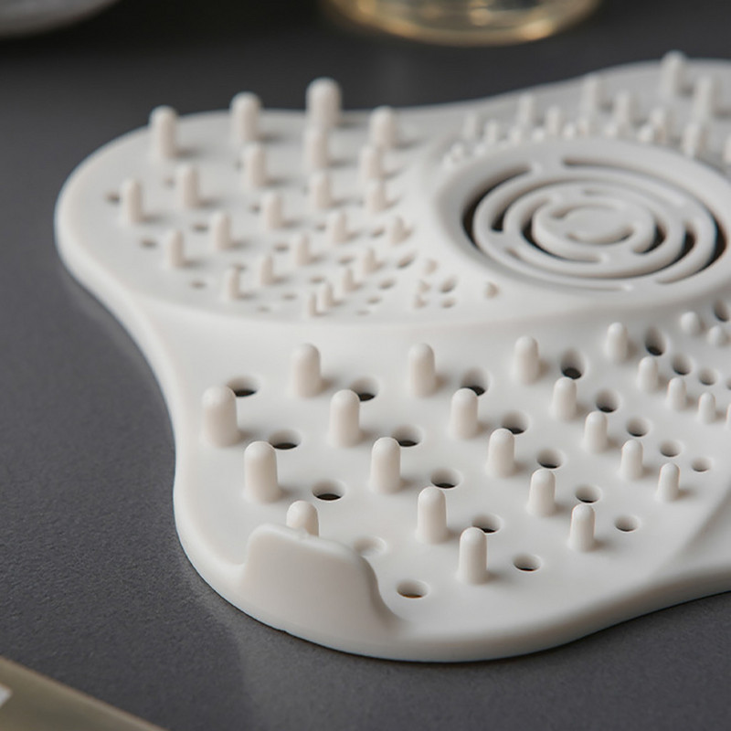 Подсилен дизайн, канал за баня, уловител за косми, запушалка за къпане, кухненска тапа, цедка за мивка, филтър, душ, филтърна мрежа против запушване