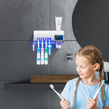 Θήκη οδοντόβουρτσας UV Solar Energy Αποστειρωτής οδοντόβουρτσας Αυτόματη Στίφτης οδοντόκρεμας Αξεσουάρ οικιακού μπάνιου