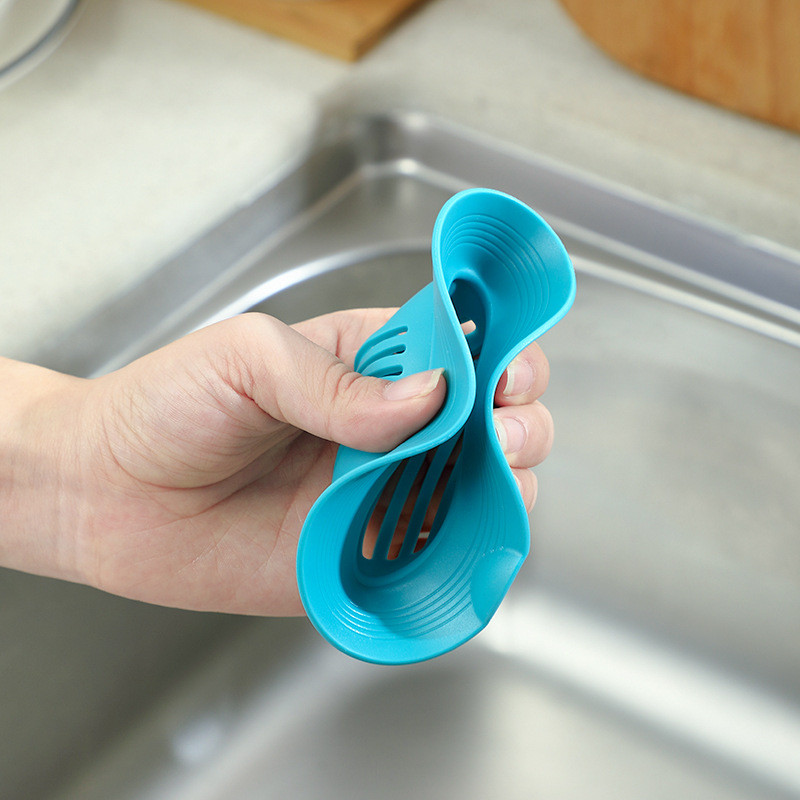 1PCS Силиконов TPR цедка за мивка Кухненски аксесоари за баня за оттичане на душ мивка Капак за канализационни канали Филтър за коса Филтър за мивка
