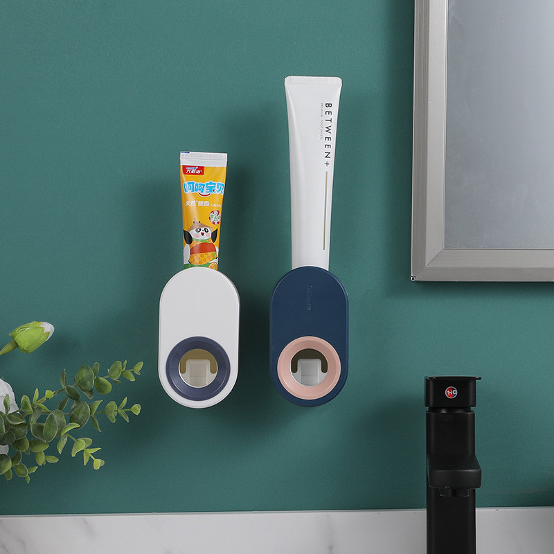 luluhut Изстисквачка за паста за зъби Автоматичен дозатор за паста за зъби Стенен държач за паста за зъби Lazy дозатор за паста за зъби