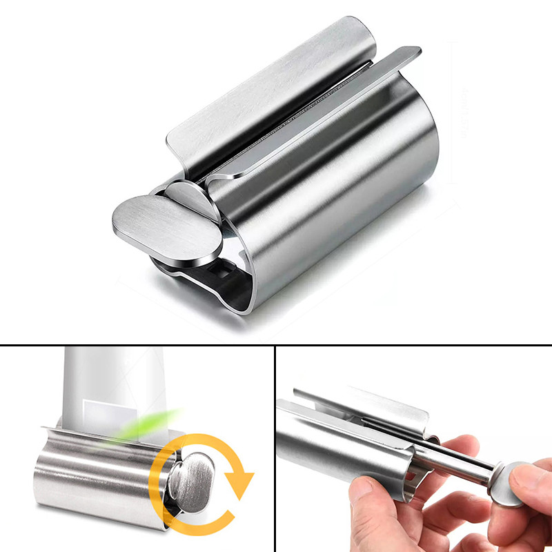 Неръждаема изстисквачка Желязо Метална паста за зъби Изстискване Артефакт Боя за коса Козметична туба с маслена боя Изстисквачки за домакинството