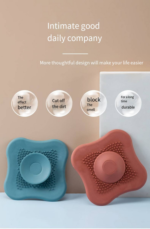 Подов канал Санитарен уред Защитен от насекоми капак за кухненска канализация Магическо устройство против миризми Щепсел за тоалетна Гумено уплътнение Капак