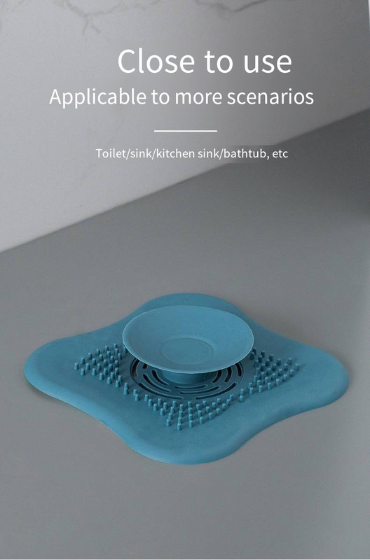 Подов канал Санитарен уред Защитен от насекоми капак за кухненска канализация Магическо устройство против миризми Щепсел за тоалетна Гумено уплътнение Капак