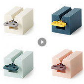 1PC Домашна пластмасова тубичка за паста за зъби Изстисквачка Лесен дозатор Подвижен държач Консумативи за баня Аксесоари за почистване на зъби Крем