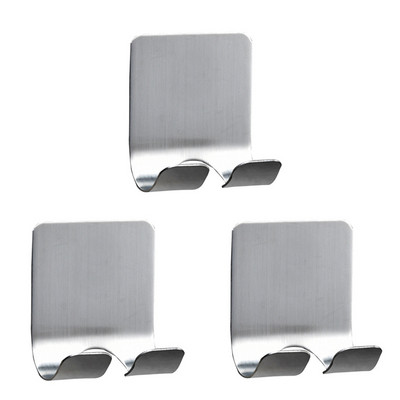 3PCS Държач за бръснач без перфорация Мъжки самобръсначки Кука за съхранение Стенен рафт Баня Поставка за бръсначи Стенни кухненски аксесоари