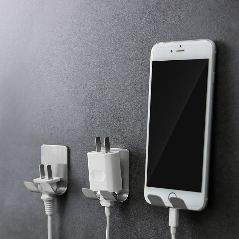 3PCS Държач за бръснач без перфорация Мъжки самобръсначки Кука за съхранение Стенен рафт Баня Поставка за бръсначи Стенни кухненски аксесоари