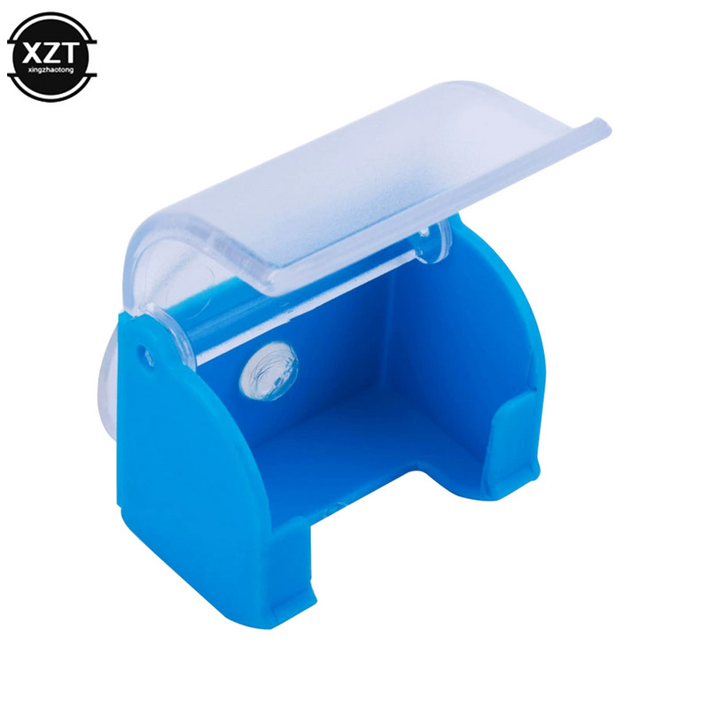 Мъжки винтидж държач за бръснач Ножче за бръснач Пластмасова смукалка за съхранение Кука за стена Стойка Багажник Аксесоар за баня