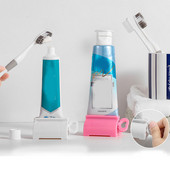 Баня Изстисквачка за паста за зъби Устройство за изцеждане на паста за зъби Почистващ препарат за лице Изстисквачка Щипки Ръчна преса за изстискване Lazy Tube