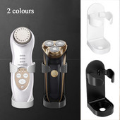 Електрическа самобръсначка Бръснач Стенен държач Без следа Стойка за четка за зъби Поставка Спестяващ място Държач за съхранение Аксесоари за баня