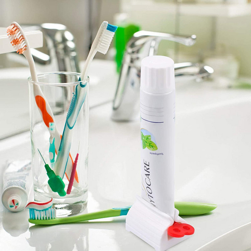 3бр. Изстисквачка за паста за зъби Lazy Toothpaste Tube Изстисквачка Дозатор Лесна ролка за паста за зъби Аксесоари за баня Консумативи