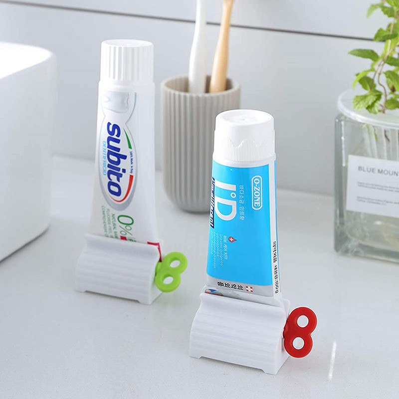 3бр. Изстисквачка за паста за зъби Lazy Toothpaste Tube Изстисквачка Дозатор Лесна ролка за паста за зъби Аксесоари за баня Консумативи