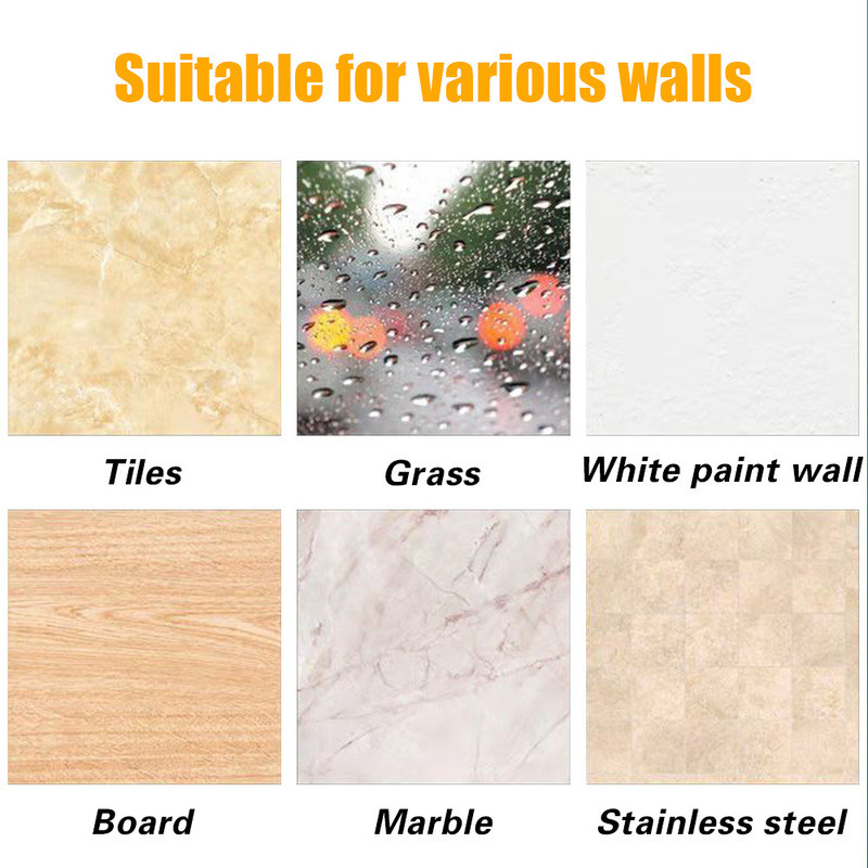 Punch Free Skustuvo stovo laikiklis laikymo kabliukas Vonios sieninis skutimosi skustuvas Lentynas laikiklis kabliukas Vonios tvarkyklės priedai