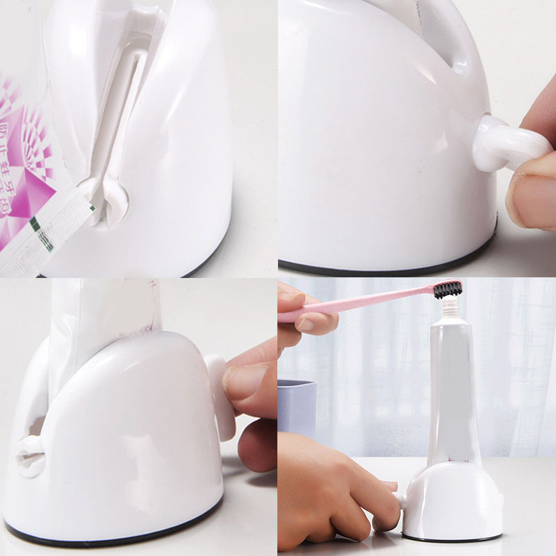 Мултифункционална изстисквачка за паста за зъби Почистващ препарат за лице, преса, дозатор, козметична ролка, държач за изцеждане, грижа за устната кухина, инструмент за баня