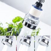 Завъртане на 360 Универсална дюза за кран Филтър Мивка Кран Глава Спрей Аератор Баня Кухня Водоспестяващ кран Удължител Конектор