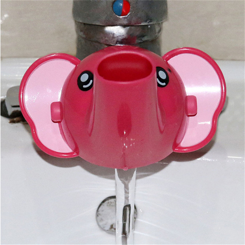 Сладък слон, патица, делфин, деца, удължител за кран за вода, удължител за измиване на ръцете, баня, кухня, аксесоари за накрайник за кран за дома