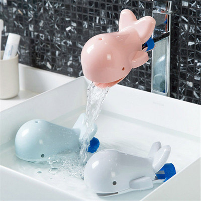 Lovely Whale Faucet Extender για παιδιά Πλύσιμο χεριών Αξεσουάρ νιπτήρα μπάνιου Αξεσουάρ βρύσης κουζίνας U3