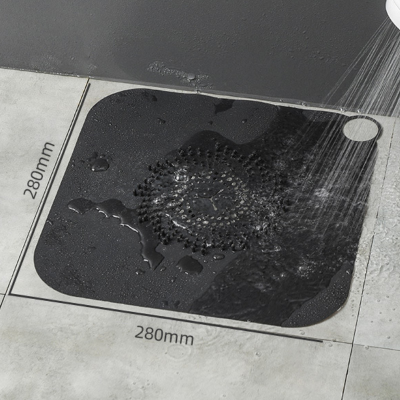 Подов капак Кухня Филтър за канализация Баня Капак за душ Подов канал за мивка Цедка Запушалка за коса Голям мрежест дренаж с дръжка