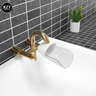 Детски удължител за кран за бебе Ръководство Мивка Пране на ръцете Защита от пръски Водоспестяващ кран Защитен от пръски Универсални инструменти за баня