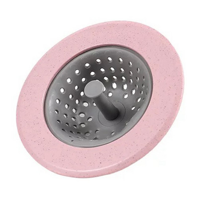 Кухненска силиконова цедка за мивка Щепсел за отпадъци Цетка Капак за оттичане на мивка за баня Канализационен филтър за коса Филтър за баня за канализация Уплътнение за басейн