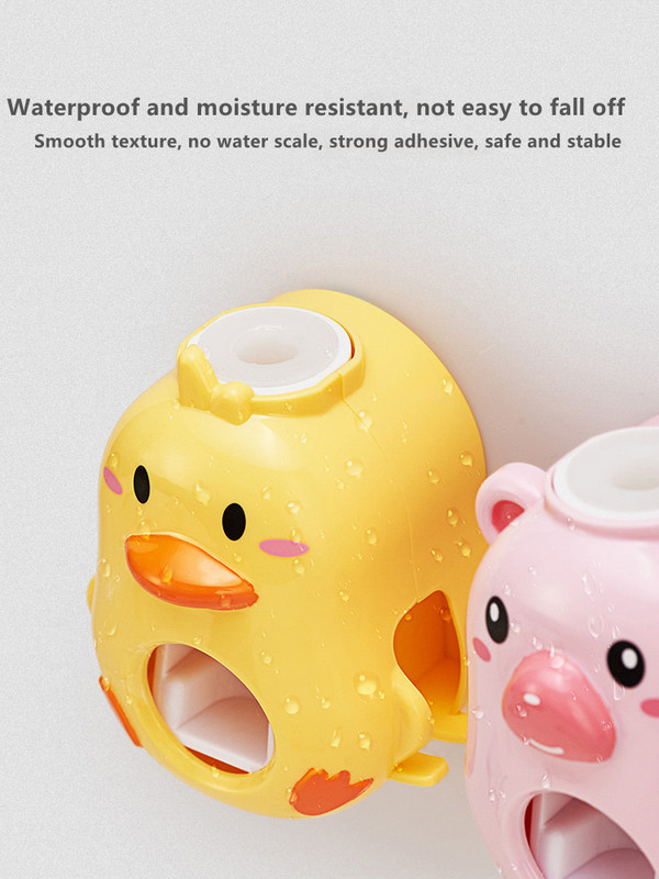 Монтиран на стена автоматичен дозатор за паста за зъби Детски изстисквачки Аксесоари за баня Поставка за паста за зъби Диспенсадор Pasta Dientes