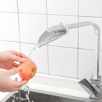 Προέκταση εξοικονόμησης νερού Lovely Faucets Οδηγός ακροφυσίου νερού Πτερύγιο Επέκταση βρύσης Φίλτρο βρύσης Παιδικά Καουτσούκ Εργαλεία μπάνιου κουζίνας