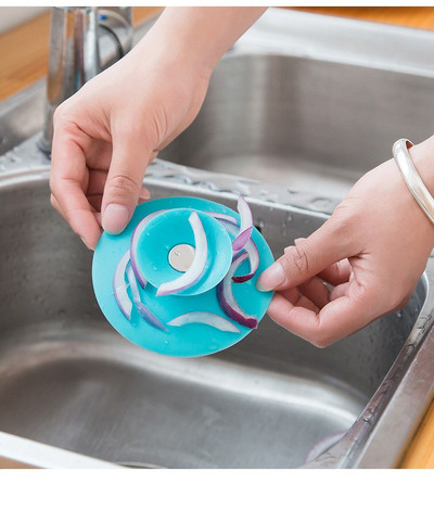 Тапа за кухненска мивка Мивка за баня Канализационен дезодорант Тип преса Капак за подов канал Тапа за мивка Запушване на вода