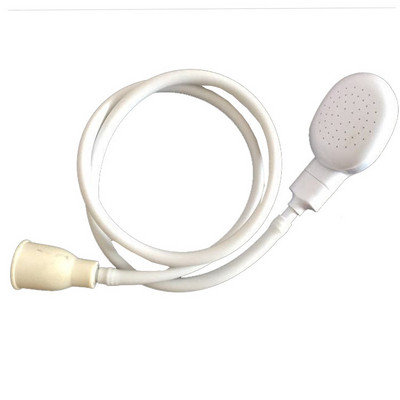 Кран за домашна баня, мивка, пръскачка, удължителна дюза за кран, регулируем комплект за душ, смукател, монтиран на стена, удобен за инсталиране