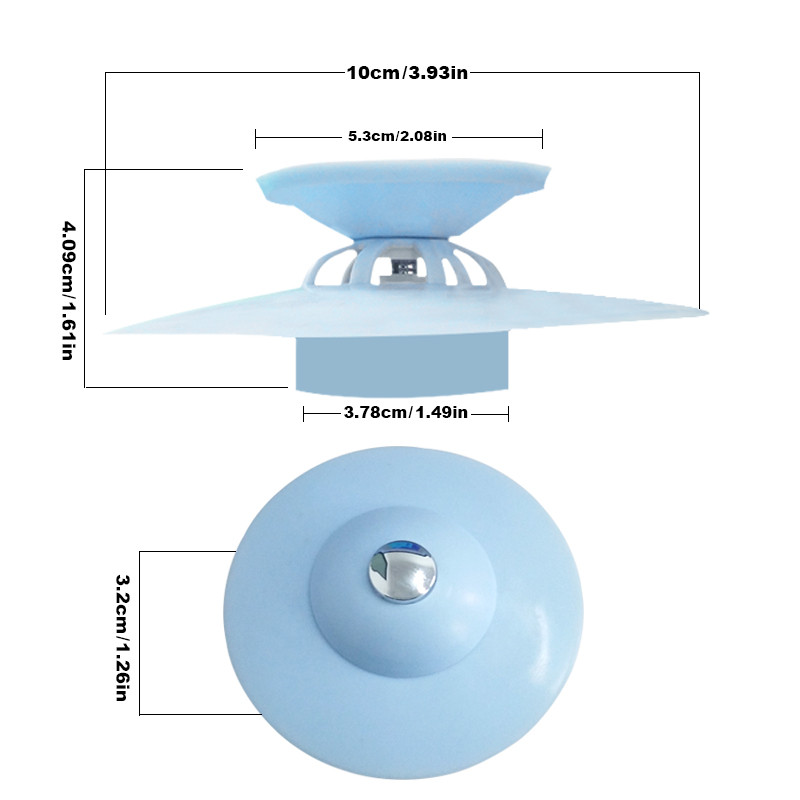 Филтър WALFOS Филтър за мивка за басейн Филтър за коса Филтър за канализация Дезодорант Запушване на вана Кухненски инструменти