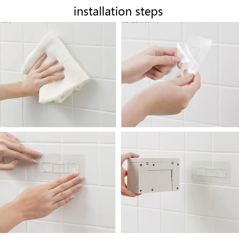 Държач за четка за зъби Автоматичен дозатор за паста за зъби Изстисквачка за паста за зъби 4 държача за четка за зъби Стойка за стенен монтаж Инструменти за баня